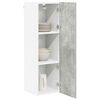 vidaXL Hanging Cabinet Concrete Grey 30 x 31 x 100 cm Engineered Wood