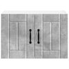 vidaXL Kitchen Wall Cabinet Wall-mounted Concrete Grey 60 x 31 x 40 cm