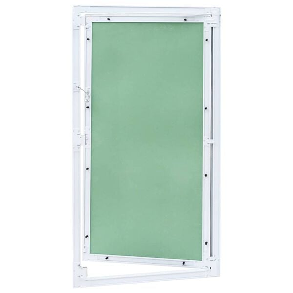 vidaXL Access Panel Green and Silver 45 x 85 cm