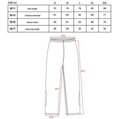 Willex Rain Trousers Size L Black 29617