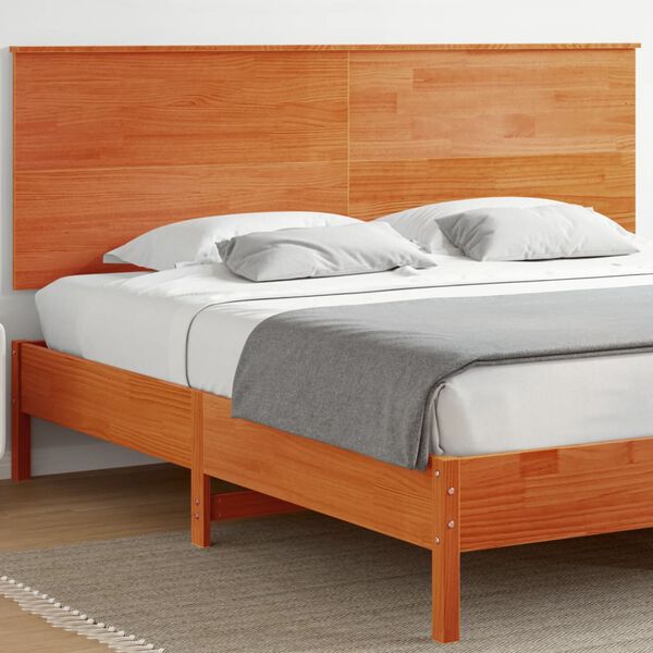 vidaXL Headboard Wax Brown 180 cm Solid Wood Pine