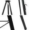 vidaXL Campfire Tripod Black 92 x 92 x 191.5 cm Steel