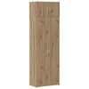 vidaXL Storage Cabinet 3 pcs Artisan Oak