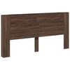 vidaXL Headboard Brown Oak Engineered Wood