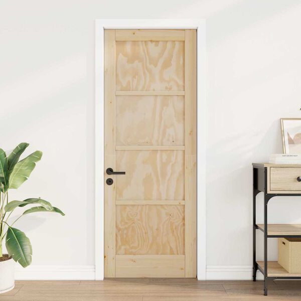 vidaXL Interior Door ORKDAL Brown 73.5 x 198.5 cm Plywood