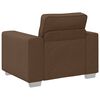vidaXL Sofa Brown 100 x 77 x 82 cm Fabric