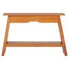 vidaXL Console Table 110x30x75 cm Solid Wood Mahogany