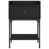 vidaXL Bedside Tables 2 pcs Black 40.5x31x60 cm Engineered Wood