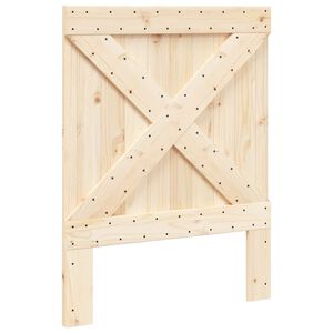 vidaXL Headboard 80x104 cm Solid Wood Pine