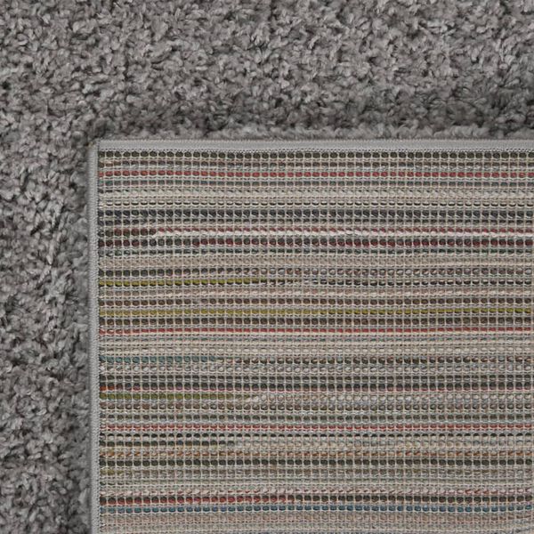 vidaXL Shaggy Rug High Pile Grey 120x170 cm