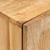 vidaXL Sideboard with Storage Brown 40 x 33 x 75 cm Solid Mango Wood
