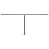 vidaXL Freestanding Manual Retractable Awning 500x350 cm Anthracite