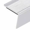 vidaXL Stair Nosings in L-shape 5 pcs Aluminium 100 cm Silver