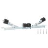 vidaXL Boat Trailer Bottom Support 90.5 x 12 x 32 cm Galvanised Steel