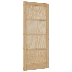 vidaXL Interior Door Natural 86 x 198.5 cm Plywood