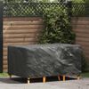 vidaXL Furniture Cover Plain Black 160 x 100 x 70 cm 210D
