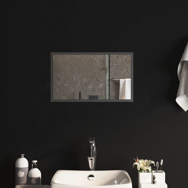 vidaXL LED Bathroom Mirror 30x50 cm
