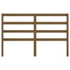 vidaXL Bed Headboard Honey Brown 166x4x100 cm Solid Wood Pine