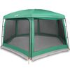 vidaXL Pool Tent with Removable Fly & Mesh Walls Sea Green 670x590 cm