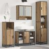 vidaXL Bathroom Furniture Set Artisan Oak 35 x 37.5 x 188.5 cm