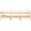 vidaXL Garden Sofa 3-Seater Solid Wood Pine