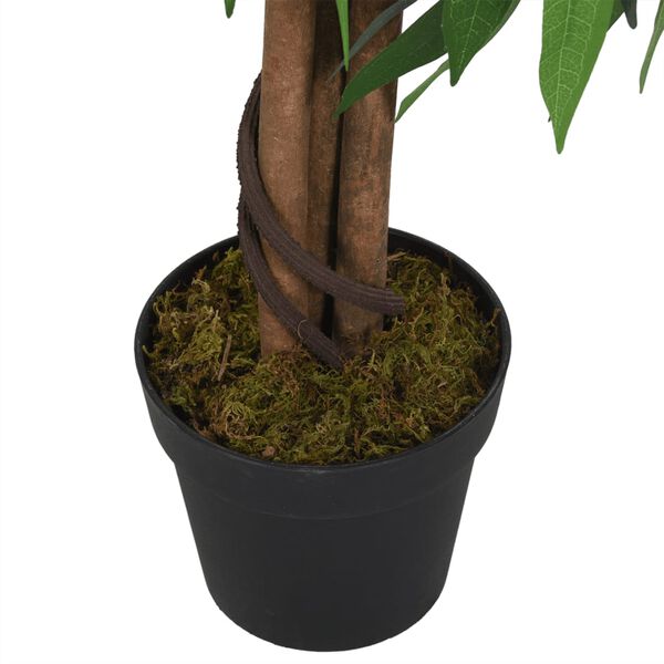 vidaXL Artificial Mango Tree 1050 Leaves 200 cm Green