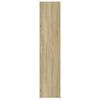 vidaXL Highboard Sonoma Oak 40x42.5x185 cm Engineered Wood