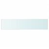 vidaXL Shelf Panel Glass Clear 60x12 cm