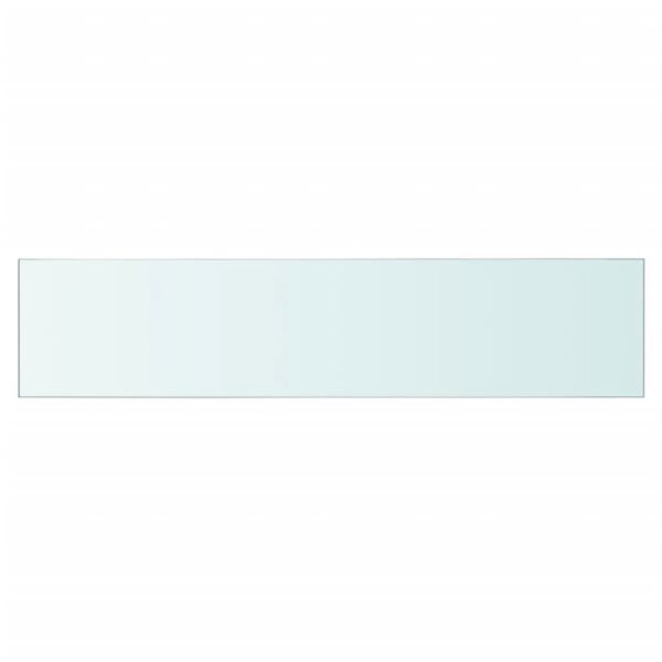 vidaXL Shelf Panel Glass Clear 60x12 cm