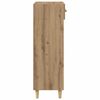 vidaXL Shoe Cabinet Artisian Oak 60 x 35 x 105 cm Engineered Wood