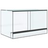 vidaXL Terrarium with Storage Transparent 50 x 30 x 30 cm Glass