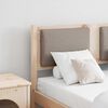 vidaXL Headboard Other Brown 120 cm Solid pine wood