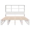vidaXL Bookcase Bed without Mattress White 120x200 cm Solid Wood