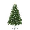 vidaXL Christmas Tree with 300 LEDs with Stand Green 180 cm PE