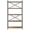 vidaXL Bookshelf Old wood 80 x 30 x 155 cm Engineered Wood