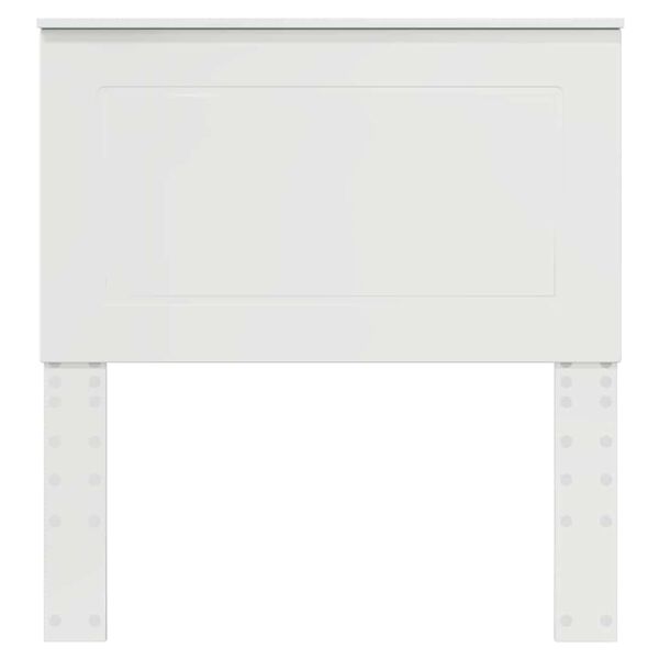 vidaXL Headboard with Headboard Gloss White 100 cm Engineered Wood
