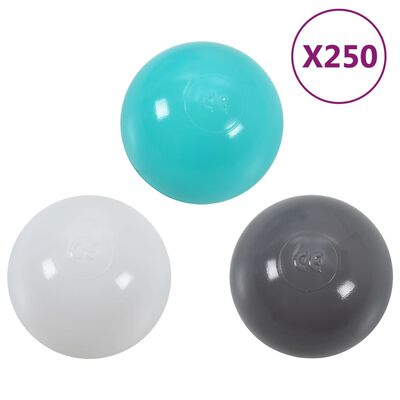 vidaXL Play Balls 250 pcs Multicolour