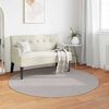 vidaXL Area Rugs Round Cream &Oslash; 120 CM