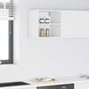 vidaXL Hanging Cabinet White 40 x 29.5 x 40 cm Engineered Wood