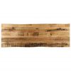 vidaXL Table Top Live Edge 140x40x3,8 cm Solid Wood Rough Mango