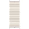 vidaXL Plisse Blind 50x150cm Creme