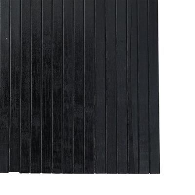vidaXL Room Divider Black 165x400 cm Bamboo