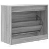 vidaXL Shoe Cabinet Grey Sonoma 80x34x63 cm Engineered Wood