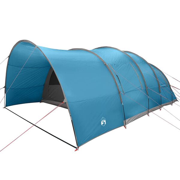 vidaXL Tunnel Tent with Roof with Storage Blue 710 x 460 x 245 cm