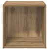 vidaXL Wall Cabinet Artisan Oak 37 x 37 x 37 cm Engineered Wood