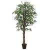 vidaXL Artificial Maple Tree 504 Leaves 150 cm Green