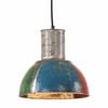 vidaXL Industrial Hanging Lamp 25 W Multicolour Round 28.5 cm E27