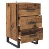 vidaXL Bedside Cabinet Old Wood 40 x 40 x 66 cm Engineered Wood