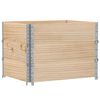 vidaXL Garden Planter 80x60 cm Solid Wood Pine