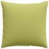 vidaXL Sofa Pillows 2 pcs Light Green 80 x 80 cm Fabric